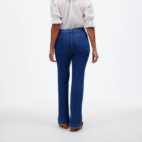NWOT Madewell Curvy Flea Market Flare Jeans in Enola Wash Size 30 - Picture 3 of 3